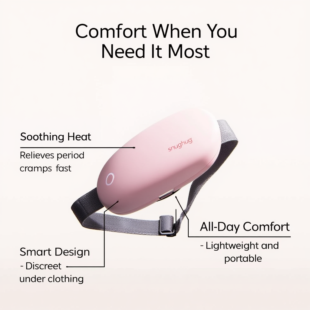 The SnugHug™: Cramp-Free Days Start Here