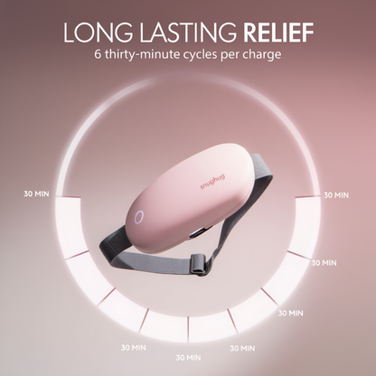 The SnugHug™: Cramp-Free Days Start Here